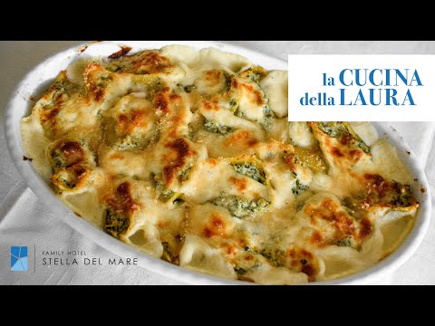 Come fare i CONCHIGLIONI ripieni al forno | La Cucina della Laura