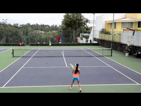 Sofia Maria Gonzalez Lara - tennis video