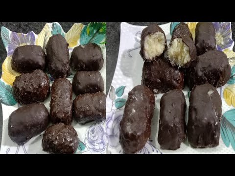 bounty bars recipe ! bounty chocolates homemade bounty bars ! by raida s kitchen