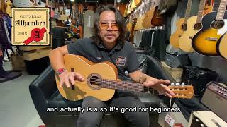 Video thumbnail for Alhambra Guitars / Z- Nature / Entry Level / Made In Spain by The Guitar Store Malaysia