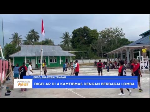 SATGAS MADAGO RAYA GELAR LOMBA RAKYAT DI POSO