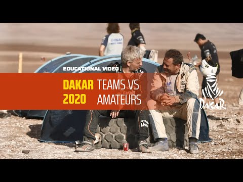 Dakar 2020 - Educational Video - Teams vs Amateurs