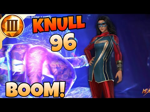 KAMALA KHAN "SMASHED" KNULL 96..!! Strongest Speed Female? BCTPD Showcase // MARVEL FUTURE FIGHT
