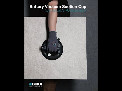 BIHUI Vakuum Saugheber Akku & Handpumpe / 200 mm Video