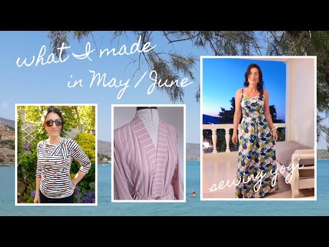 What I Made In May & June 2022 / Audrey Top / New Look 6446 / Ogden Cami & more...