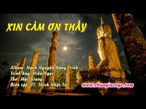 Xin cảm Ơn Thầy