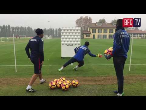 Goalkeeping training in preparation for #BFCEmpoli
