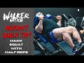 Nick Walker | MUTANT QUICK TIP! | HACK SQUAT WITH HALF REPS!