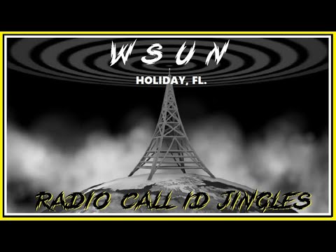 RADIO STATION CALL LETTER JINGLES - WSUN (HOLIDAY, FLORIDA)