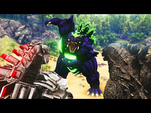 SUPER GODZILLA vs EVERYONE! - ARK: Survival Evolved Mods