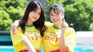 日比谷公園 ワールドビールカップ2022①  長坂有紗(@makki_2424)さん さかいゆりや(@s2l02ls2)さん 美人レースクイーン 2022raffineeLady スーパーGT S耐