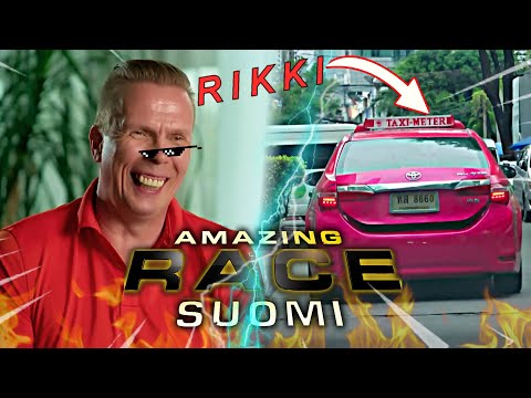 AUTO HAJOSI KESKEN KISAN - AMAZING RACE SUOMI