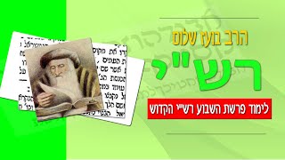 רש"י - פרשת שמיני
