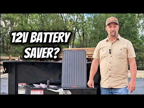 Best Solar Charger for Maintaining 12V Batteries? MHPOWOS 30W Review
