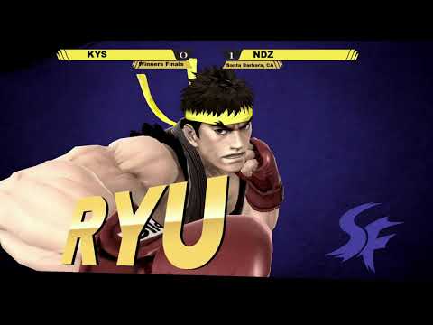 Santa Barbara Spring Arcadian KYS (Falcon) vs. NDZ (Ryu) -Winners Finals- Smash Wii U