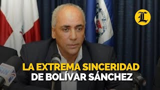 La extrema sinceridad de Bolívar Sánchez