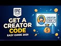 How To Get A Creator Code In Epic Games Support A Creator Guide