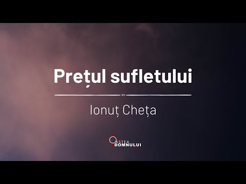 Ionuț Cheța | Prețul sufletului | Oastea Domnului Cluj