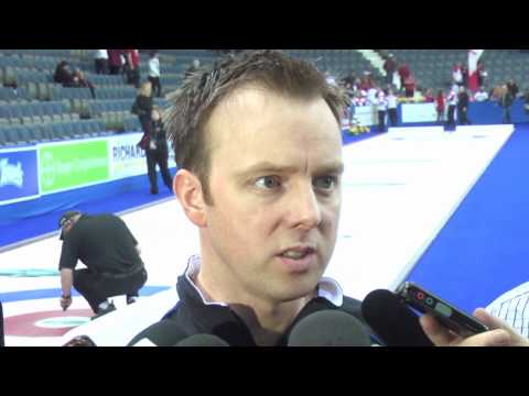 2011 Ford World Men's Curling Championship - Final Media Scrum