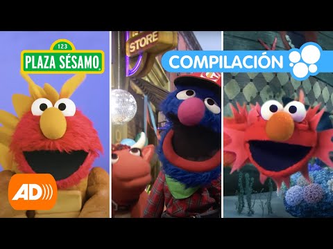 Plaza Sésamo: ¡Elmo en una aventura de animales! | Compilación