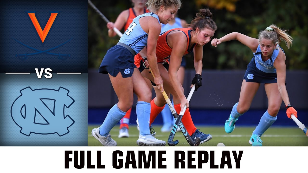 Virginia vs. North Carolina Full Game | 2022 ACC Field Hockey