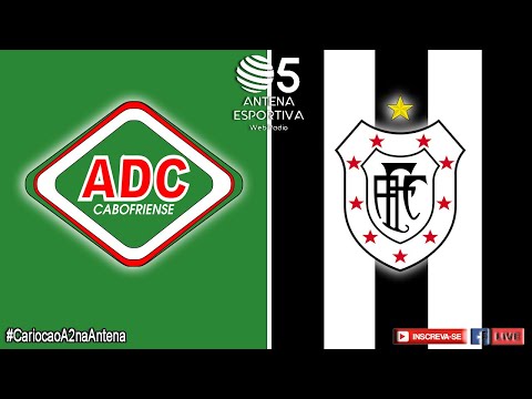 🔴 Cabofriense 2x1 Americano | Carioca Série A2 2023 | 7ª Rodada