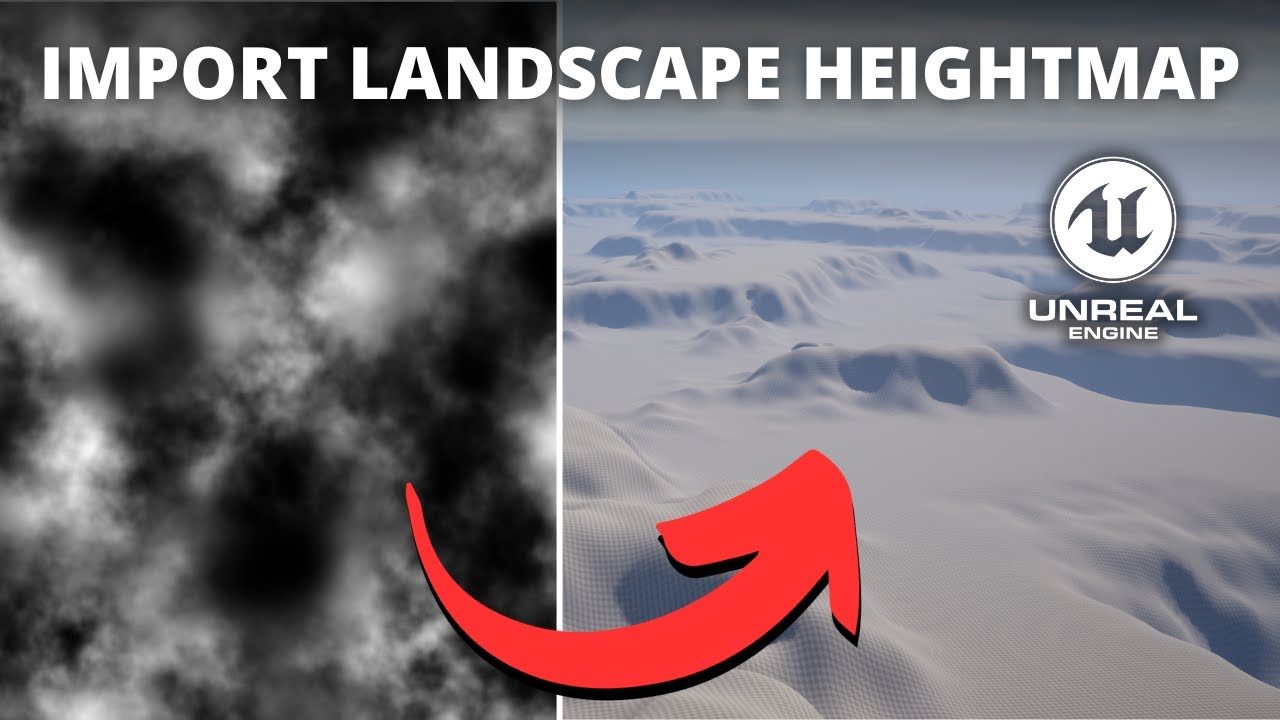 How to Import Landscape Heightmaps in Unreal Engine 5