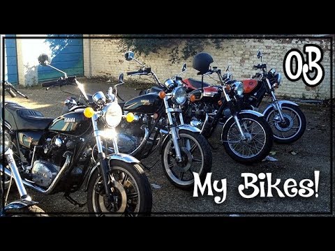 Old Biker -  Old Bikers Bike Collection as it currently stands