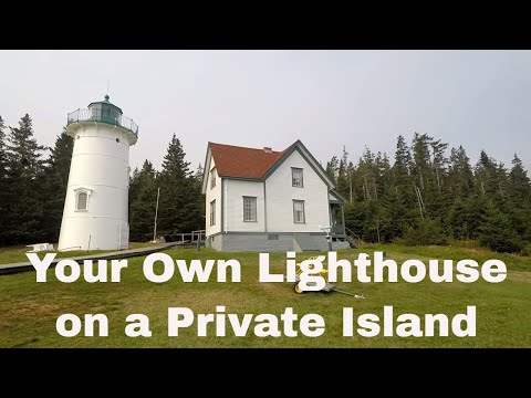 Rent a Lighthouse on a Private Island for a Unique Adventure