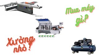 Đầu tư hiệu quả cho xưởng gỗ nhỏ, 2 cưa bàn trượt, 1 dán cạnh 6 chức năng Holztek