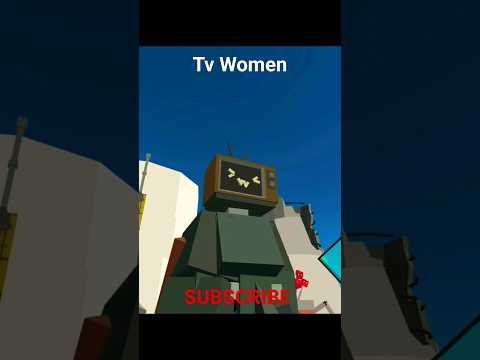 TV Women Skibidi Toilet | Simple Sandbox 2 #simplesandbox2 #skibiditoilet #shorts