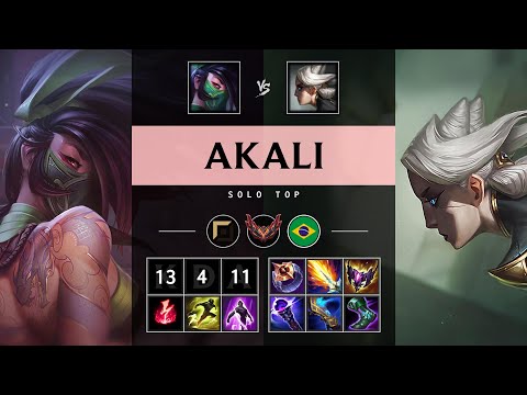 Akali Top vs Camille - BR Grandmaster Patch 25.16