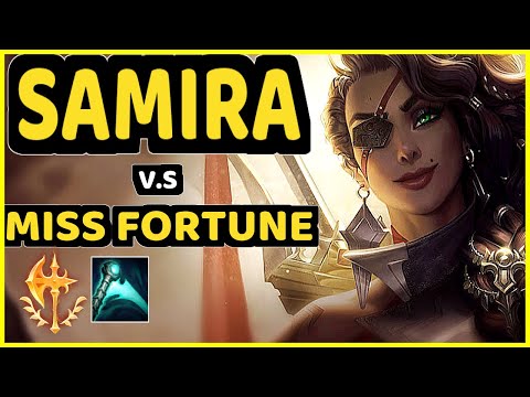 YUUKI60 (SAMIRA) vs MISS FORTUNE - BOTTOM ADC GAMEPLAY - EUW Ranked DIAMOND
