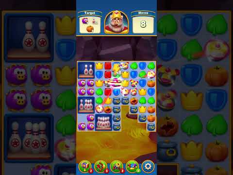 Statisfying Destroy Royal Match Level 1821 #games #royalmatch #music #short #statisfying #destroy