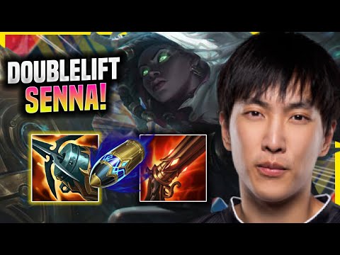 DOUBLELIFT BRINGS BACK SENNA! - Doublelift Plays Senna ADC vs Lux! | Season 2022