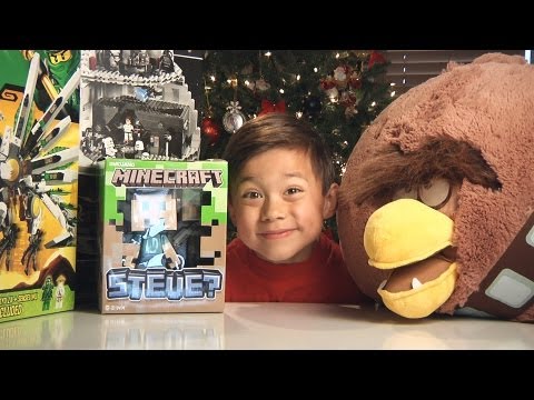 CHRISTMAS HAUL 2012 - Angry Birds, Lego Star Wars, Ninjago & Minecraft! What I Got For Christmas! Video