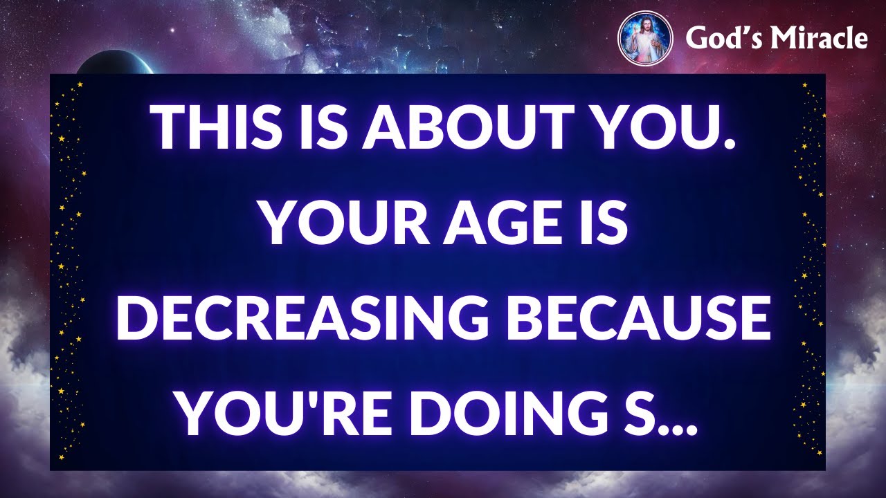 ✨🚨 THIS IS ABOUT YOU. YOUR AGE IS DECREASING BECAUSE YOU'RE DOING S... 💖💰