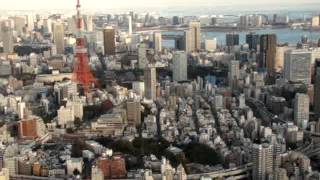 preview picture of video 'View from Roppongi Hills building'