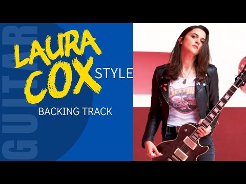 LAURA COX Style Rock Blues  BackingTrack for Guitar Jam #AV07