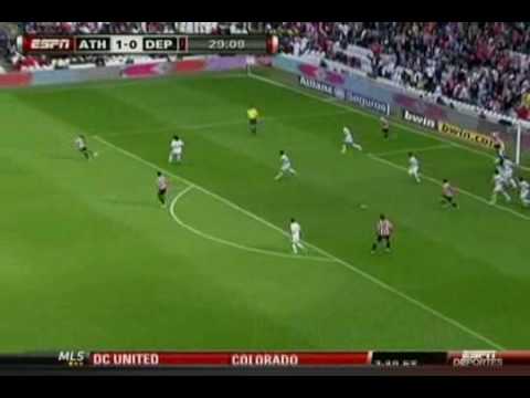 Athletic Bilbao 1-0 Deportivo La Coruña [15MAY10] (Resumen 1T)