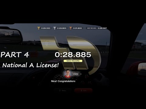 Gran Turismo 7 Gameplay Walkthrough PART 4- NATIONAL A LICENCE