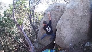 Video thumbnail of Fisicalsaurus Direct, 6b. Can Camps