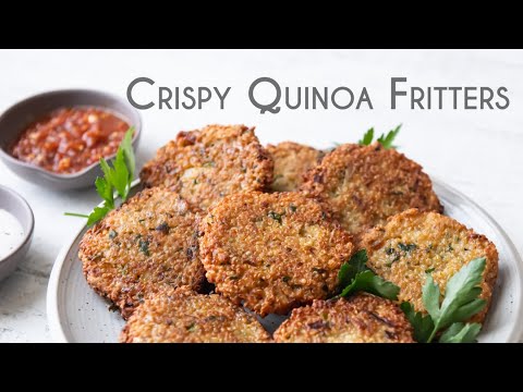 Crispy Quinoa Fritters - Amazing Vegetarian Patties
