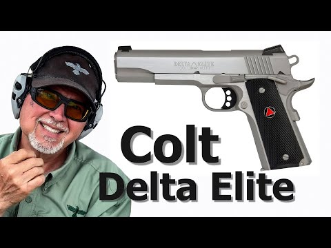 Colt Delta Elite 10mm Review \u0026 Range Test | The Legendary 1911 Powerhouse Returns! 113