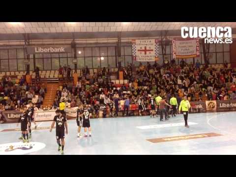 Final del partido B.M. Ciudad Encantada -Frigoríficos Morrazo (27-26) Liga ASOBAL – Jornada 8