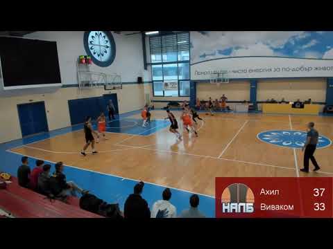 Ahil vs Vivacom  - NALB 2019-10-06 (highlights - Alek Delev)