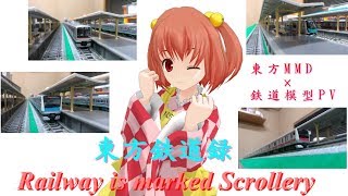 (東方MMD×鉄道模型PV）東方鉄道録OP
