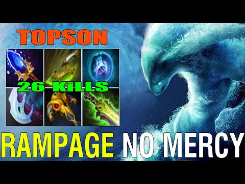 Insane Topson Carry [Morphling] Rampage Fountain Rape No Mercy 26Kills | Dota2 Pro MMR 7.32e