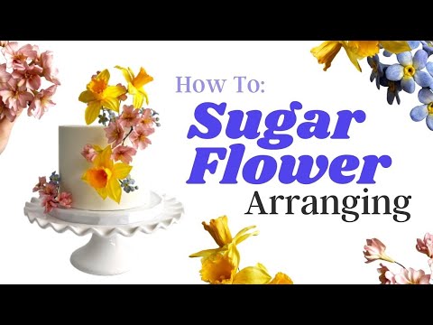 Flower Wedding Cake Decorating // with Finespun Cakes