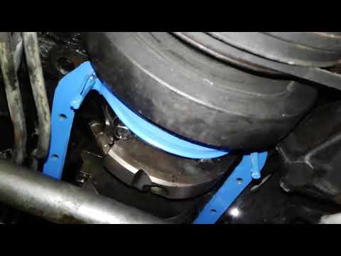350 chevy oil pan gasket installation